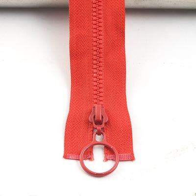 # 5 Cắt khóa nhựa với răng màu sắc cho quần áo màu hồng
