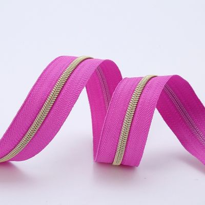 # 5 Nylon Zipper Rainbow Teeth For Garments Phố ngoại ô mặc trang phục chính thức