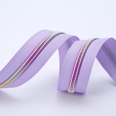# 5 Nylon Zipper Rainbow Teeth For Garments Phố ngoại ô mặc trang phục chính thức