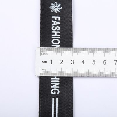 Tự động khóa zipper nylon với in thể thao cho quần áo giày túi chống nước