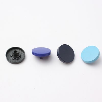 Thiết bị trang trí Bút tròn hợp kim kẽm Custom Metal Snap Buttons For Clothes