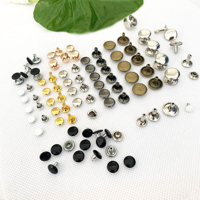 Đèn lấp lánh bạc Rivet kim loại Rivet Snap nút cho trang trí