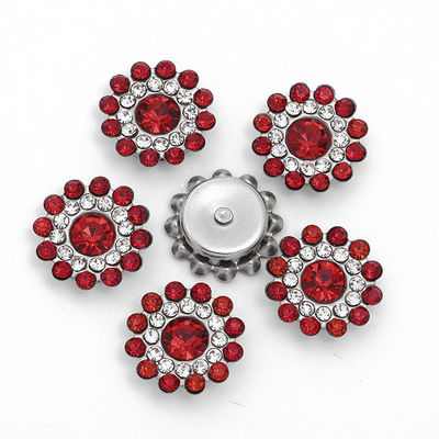 phụ kiện Trung Quốc bán buôn Rhinestone Ngọc trai Kim cương tinh kim loại nút cho quần áo tóc Bow Trung tâm