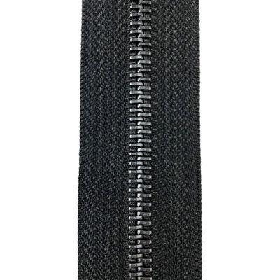 Đồ bán buôn 5# mở đầu đa màu tùy chỉnh màu kim loại zip súng đen răng vàng kim loại áo khoác zipper