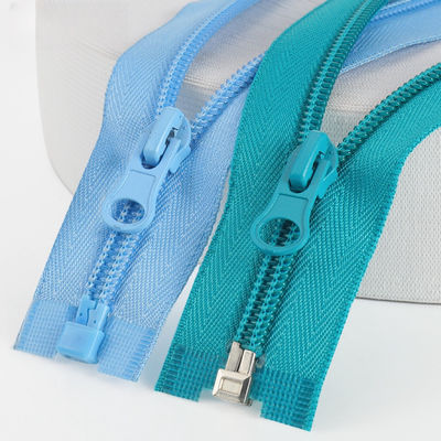 Nhà máy Hot bán buôn 3# 5# 7# 8# 10# Nylon dây chuyền dài Zipper cùng màu răng Zipper màu sắc Nylon Zipper cho túi quần áo giày