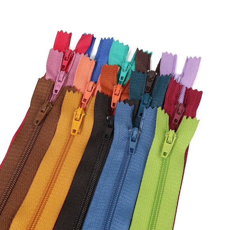 Zipper 25 Màu 3# Nylon Zipper Custom Zipper Cho Phụ kiện may quần áo